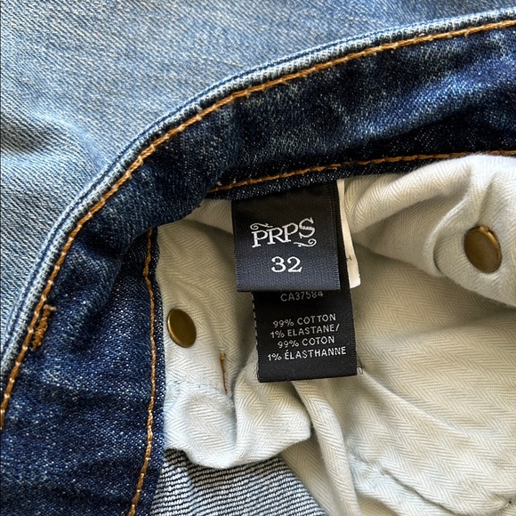 PRPS Blue Distressed Slim Jeans - Picture 6 of 15